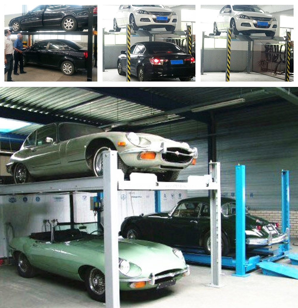 重慶四柱簡易升降立體車庫圖片展示.jpg