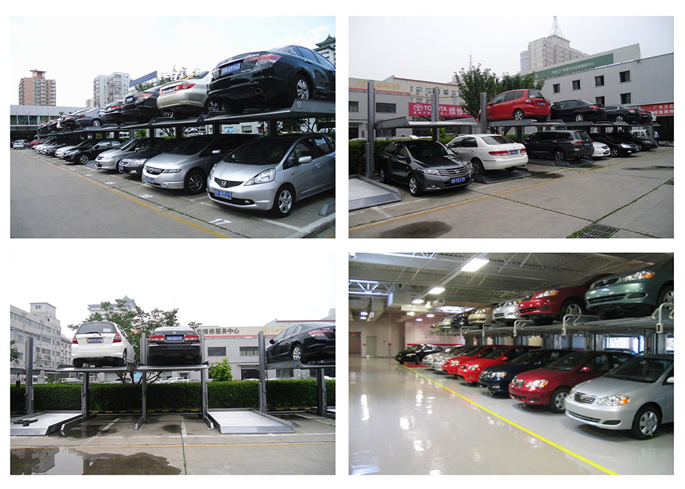 重慶倍萊兩柱簡易升降立體車庫安裝案例.jpg